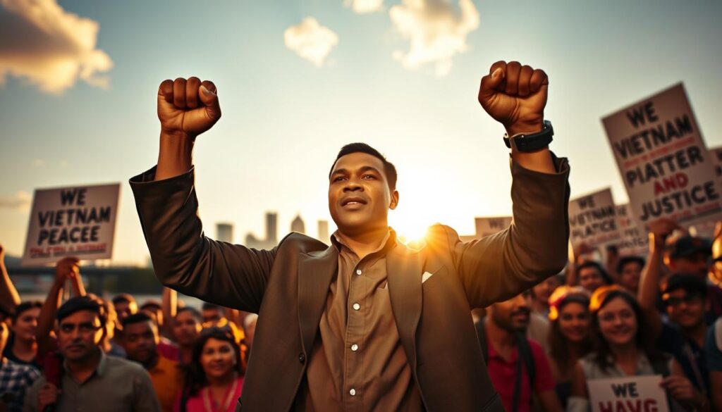 Muhammad Ali Vietnam War protest resistance